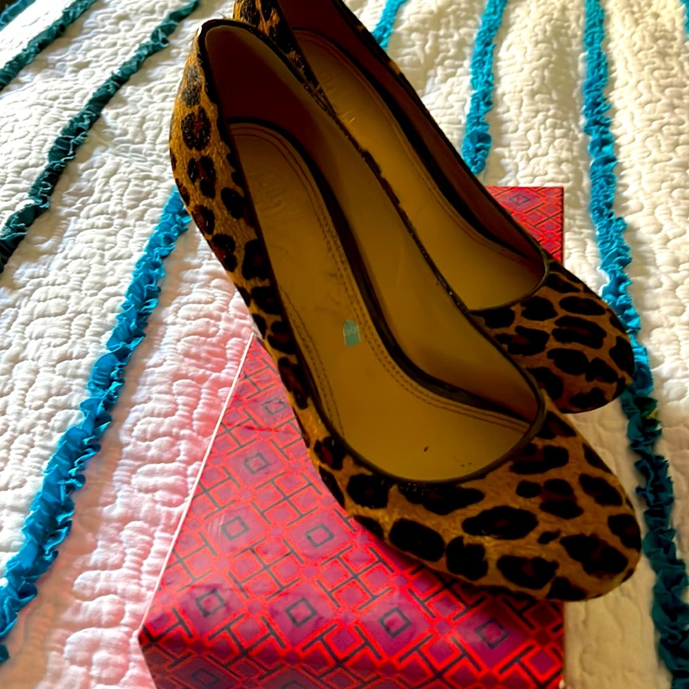 Tory Burch pony hair shoe